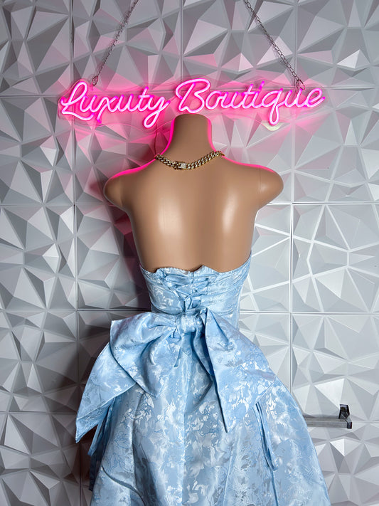 Lyah laced bow dress